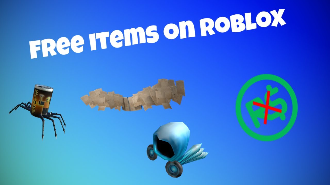 Roblox items for free